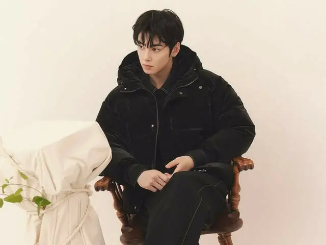 ASTRO's Cha EUN WOO, a warm visual that will make you forget the cold