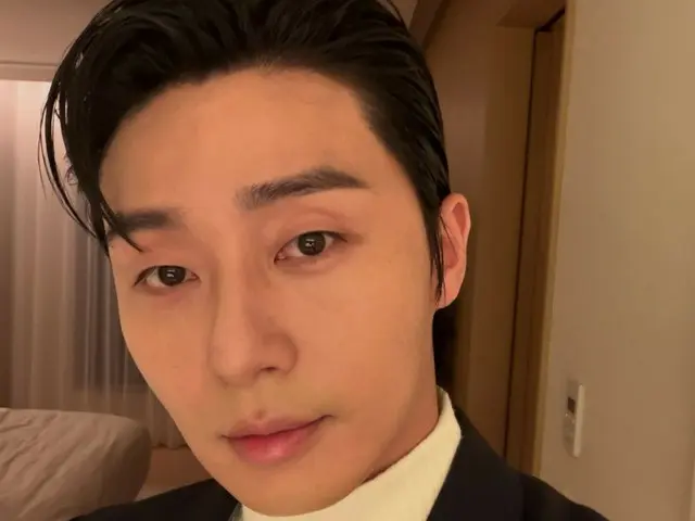 Actor Park Seo Jun, a visual that brings peace... "Peace to all who come here"