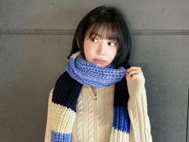 Sakura (MIYAWAKI SAKURA) of "LE SSERAFIM", famous for her love of knitting, releases "knitting goods" at the end of the year
