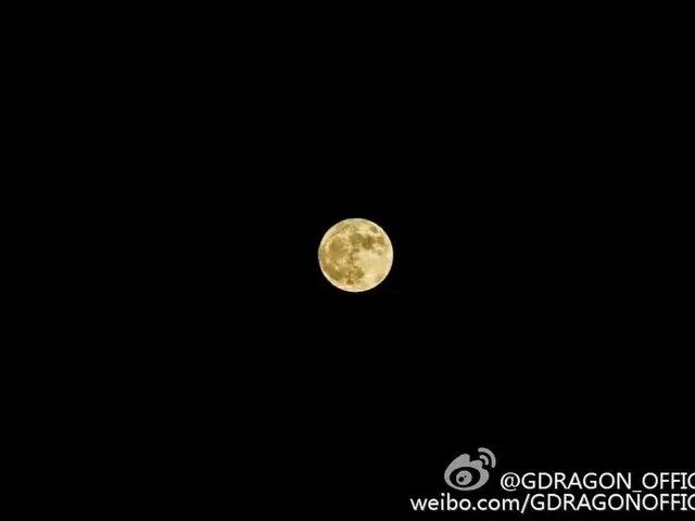 ”BIGBANG” G-DRAGON, updated SNS. ”Super Moon”