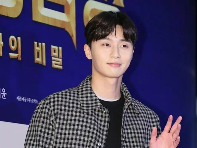 Actor Park Seo Jun, attended the movie ”Korean name detective: secret of theblood sucking monsters”