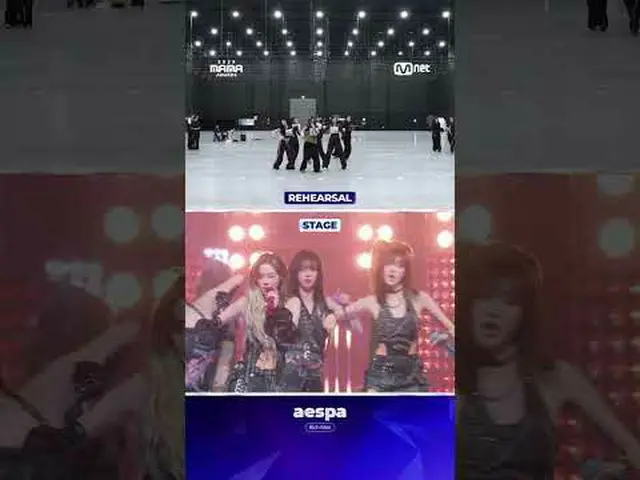 Watch aespa_ _  𝘥𝘦𝘭𝘪𝘷𝘦𝘳 on stage! From rehearsals to seeing them on stage
