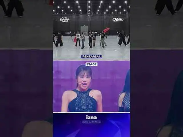 Watch izna_ _  𝘥𝘦𝘭𝘪𝘷𝘦𝘳 on stage! From rehearsals to the stage performance