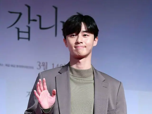 Actor Park Seo Jun attended the VIP preview of the movie ”I will go see younow”. Seoul · Jamairo Lot