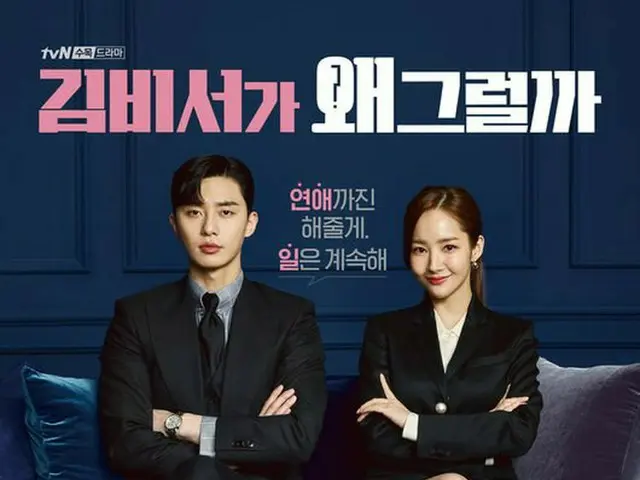 Park Seo Jun - Park Min Young starring TV Series ”Why is Secretary Kim so?”,Today (6th) broadcasting