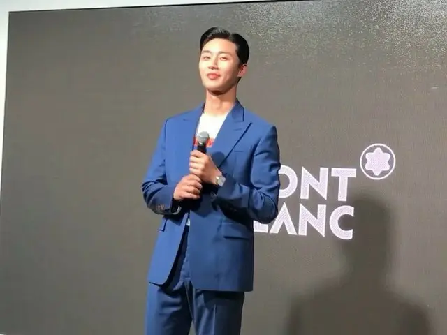 【G Official cos】 Actor Park Seo Jun, attended montblanc star legacy presentingparty.