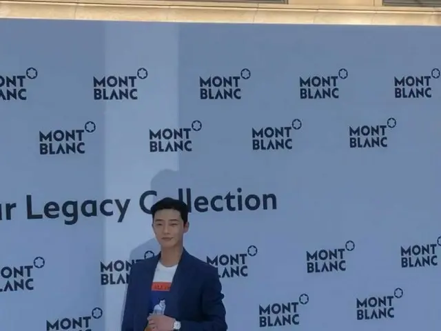 【G Official gra】 Actor Park Seo Jun, ”MONTBLANC” Attended the Star Regacylaunch event.