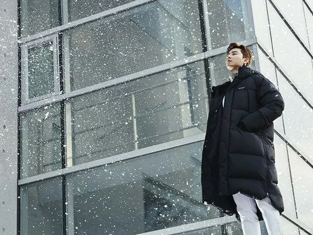Actor Park Seo Jun, LF's sportswear brand · JILLSTUART SPORT and advertisementmodel re-contract.