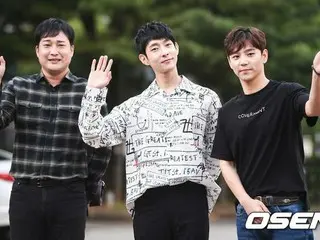 PARAN's RYAN, PO and ACE back after 10 years, arriving to work KBS2 "Music Bank"