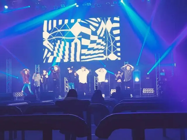 Rehearsal at UP 10TION, Sapporo.