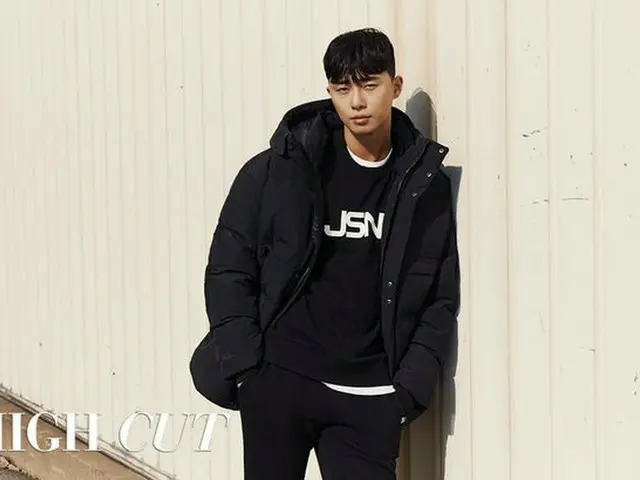 Actor Park Seo Jun, photos from HIGH CUT.