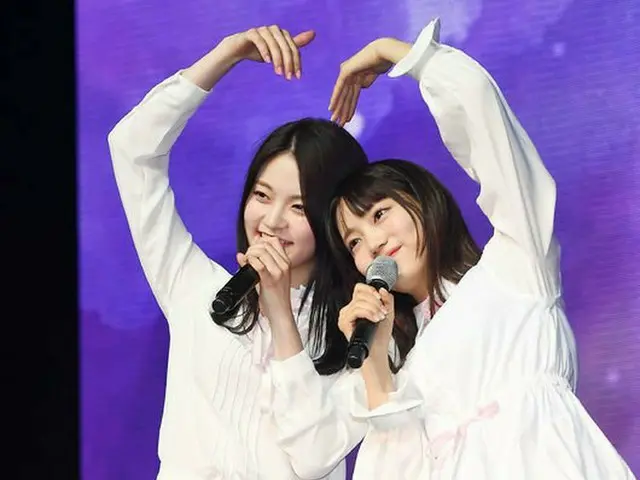 DIA new member Somi & Juun, 2nd Mini Album ”YOLO” showcase appeared.