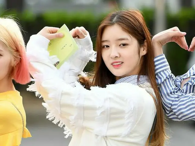 DIA Eunjin, taken to the hospital due to difficulty in breathing, but today Ican see it in good shap