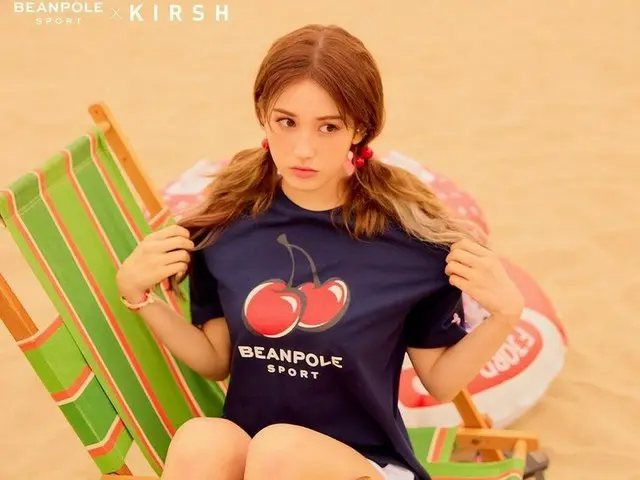 【G Official bp】 IOI former member Jeon Somi, published photos. ”BEANPOLE SPORTKIRSH”.