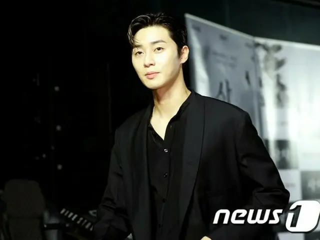 Actor Park Seo Jun attends the movie ”Transmission” VIP screening party. Theafternoon of the 30th, S