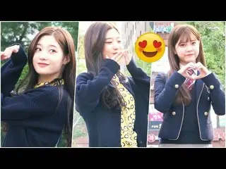 DIA, "Music Bank" at work. Naturally respond to music, "Horizontal heart" is goo