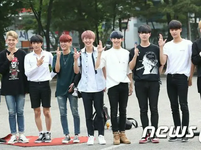 UP 10TION, KBS 2 to ”Music Bank” rehearsal. On the morning of the 30th, Yeouido(Yoido) KBS.