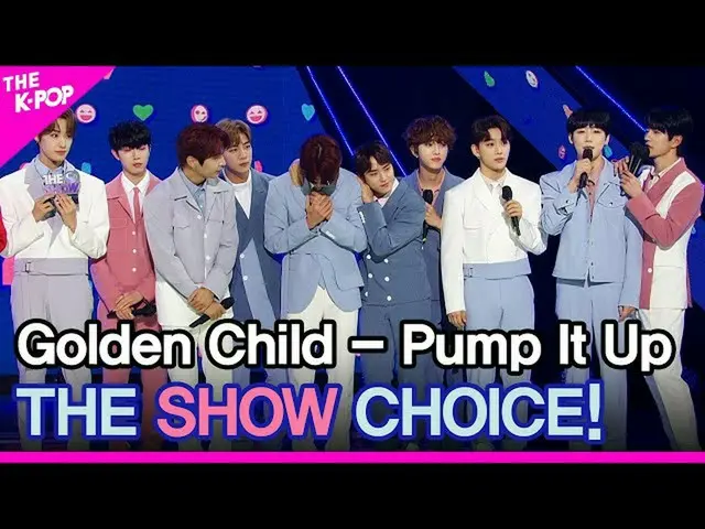 "Golden Child" celebrate 1st place & Seungmin's birthday with "THE SHOW" last ni