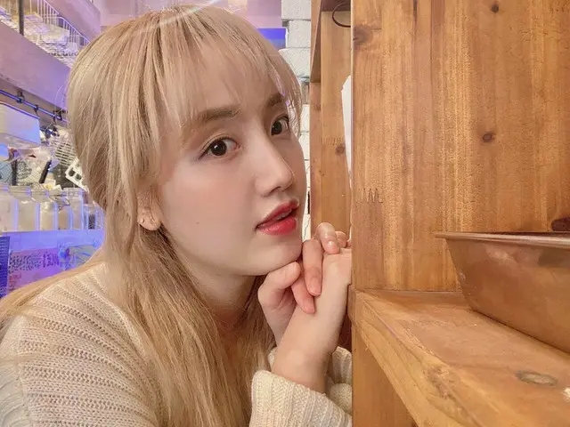 [T Official] Cherry Bullet, [#Haeyun #HAEYOON] Good night roulette 🥱 #CherryBul
