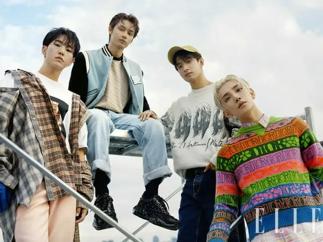 SEVENTEEN JOSHUA / JUN / HOSHI / DK, released pictures. "ELLE". ..