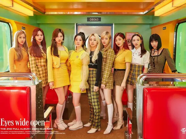 [D Official jyp] TWICE THE 2ND FULL ALBUM Eyes wide open TWICE "I CAN NOT STOP M