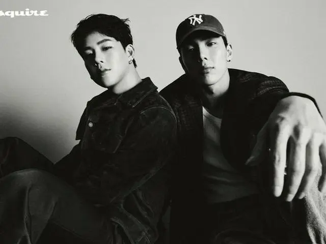 MONSTA X Shownu Jooheon, released pictures. "Esquire". .. ..