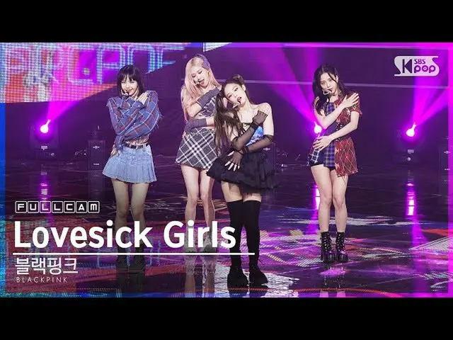 [Official sb1] [TV 1 row Fan Cam 4K] BLACKPINK_  “Lovesick Girls” Full Cam (BLAC