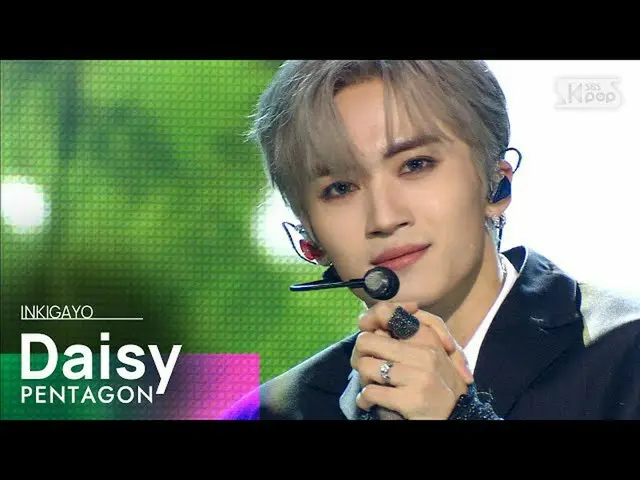 [Official sb1] PENTAGON_ _  (PENTAGON_ ) --Daisy 人気歌謡 _ inkigayo 20201025 ..  