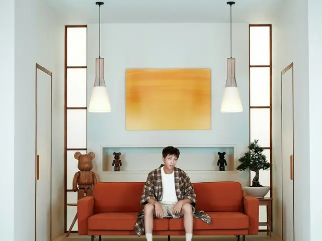 [D Official big] #BTS #BTS #BTS_BE Concept Photo --RM 🎧 #Curated_by_BTS #RM .. 