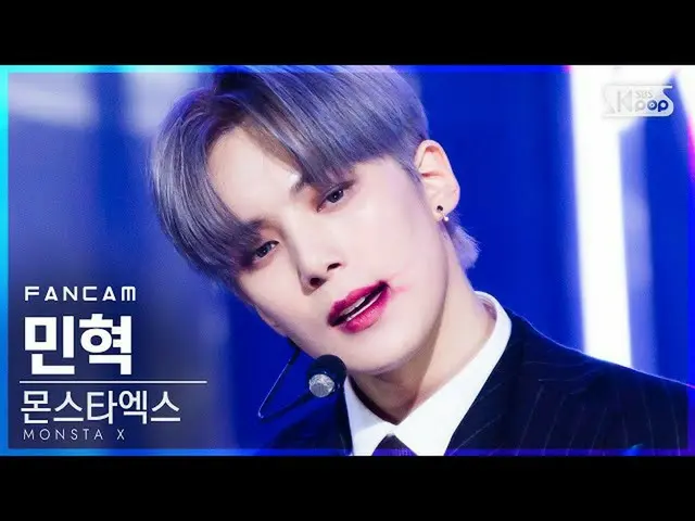 [Official sb1] [TV 1 row Fan Cam 4K] MONSTA X_ Minhyuk "Love Killa" (MONSTAX_ _ 