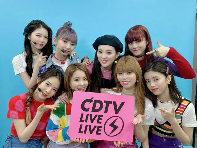 NiziU released their impressions of TBS "CDTV Live! Live!" Appearance on SNS on 