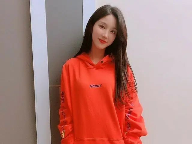 [T Official] LABOUM, [#Diene] 🍊 I had a hard time today 🍊 #LABOUM #LABOUM #ZN 