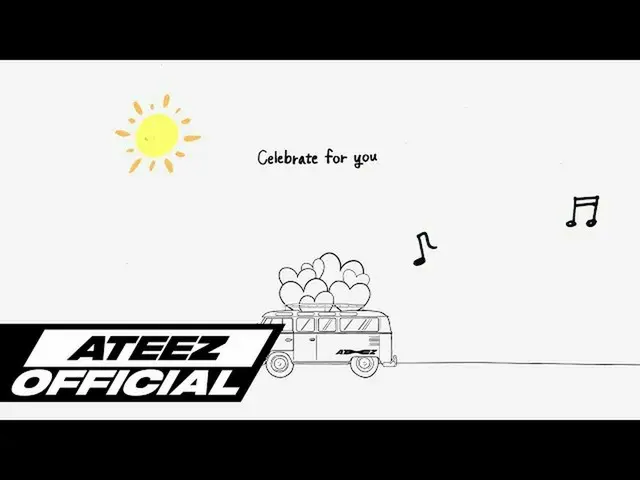 [T Official] ATEEZ, [🎬] ATEEZ-"Celebrate" (Handwritten Lyric Video) #ATINYDAY #