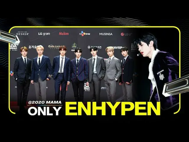 [Official mnk] ENHYPEN_ _  (ENHYPEN_ ) at 2020 MAMA All Moments ..  