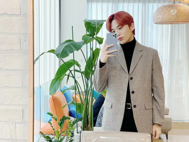 [T Official] ATEEZ, [#Jungho] A day I want to see ATINY 🧡 #ATEEZ