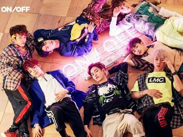 B1A4 younger brother group ONF debut today (2 days). Presented 1st mini album”ON / OFF” at noon.