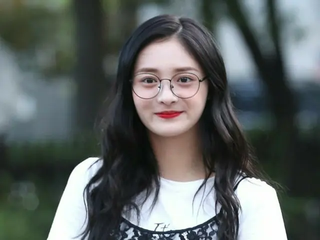 IOI's former member PRISTIN's KyulKyung, arriving to ”Music Bank” rehearsal.Seoul Yeouido.
