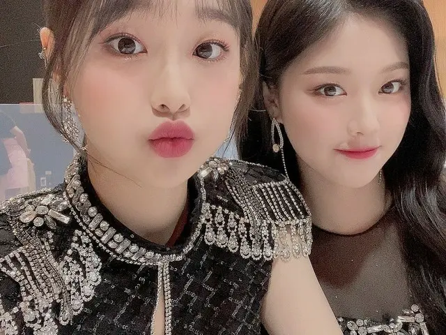 [T Official] LOONA (Loona), [#Center / #Chuu] ”KEI Contact 3'was fun 🖤🖤🖤 Orbit Ilove you #LOONA #