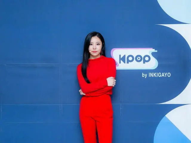 [T Official] MAMAMOO, RT kpop_sbs: [👔] 210418 #Length? After a while, 3:50 pm!See you at #人気歌謡 ❤ #W
