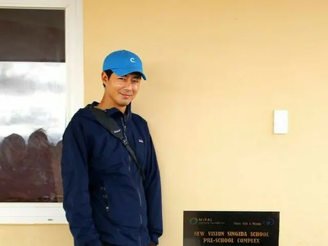 Actor Jo In Sung revealed that he has set up a school in Tanzania in 2018 and isrunning a foundation
