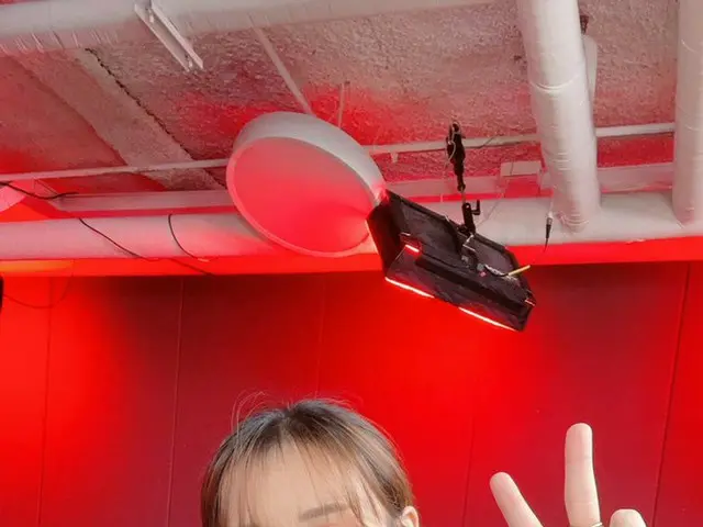 [T Official] MAMAMOO, [#MOON BYUL] Neighbor Now ”studio Door Night” I'm ready tohave fun playing wit