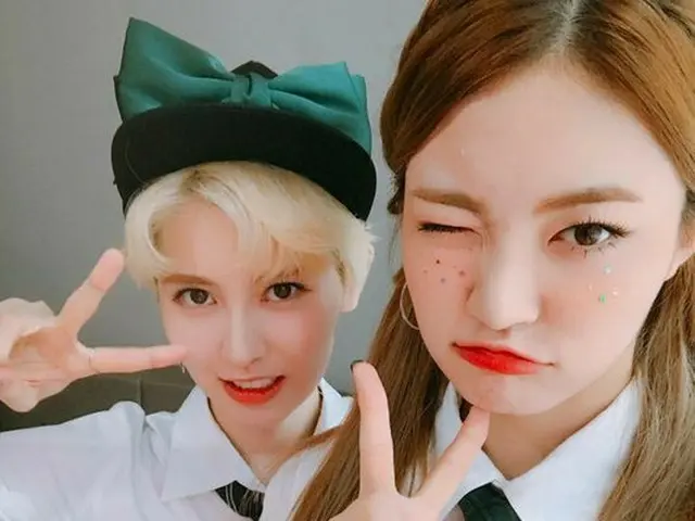 DIA Yevin & Somi, announced the sound source before appearing in ”THE UNIT”.