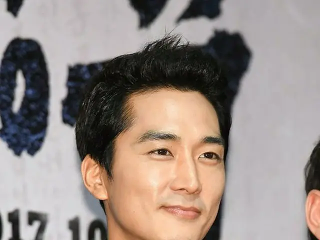 Actor Song Seung Hong attended the VIP preview of the film ”Captain Kim Chance”.@ Seoul · Yongsan CG
