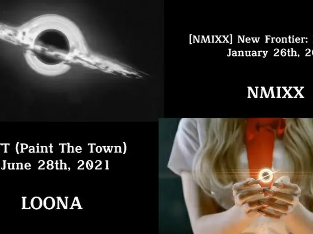 Regarding JYP's new girls group NMIXX, the teaser video was released the otherday. LOONA fans compla