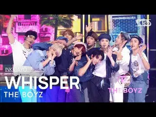 【 Official sb1】THE BOYZ_ _ (THE BOYZ_ ) - WHISPER 人気歌謡 _  inkigayo 20220828 .  