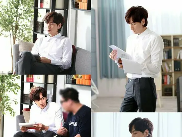 Actor Lee, GwangSu, Behind cut of ad shooting site released.