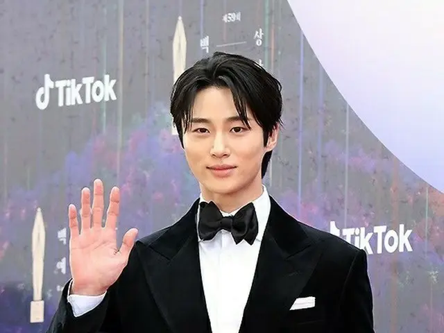 Actor Byeon WooSeok appeared on the "59th Baeksang Arts Awards" red carpet. . .
