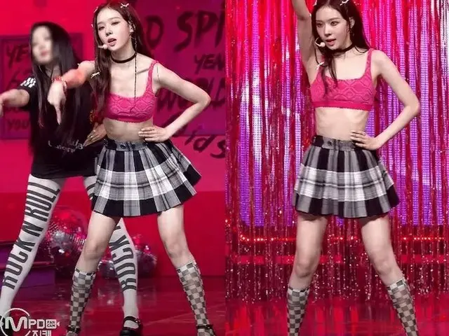 WINTER, the fans are worried about her skinny appearance of the ribs sticking ou