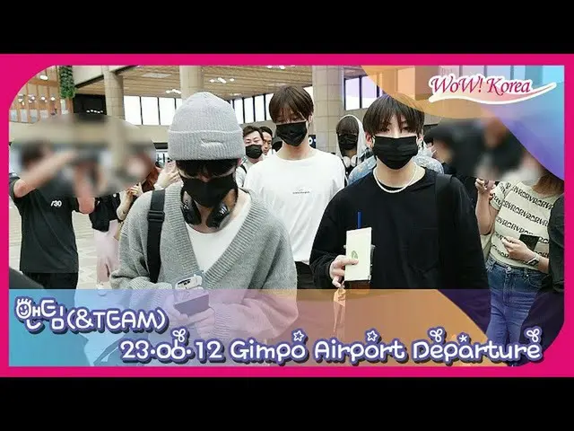 & TEAM departed to Japan in the afternoon of the 12th @ Gimpo International Airp