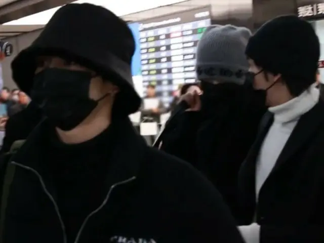 ENHYPEN returns to the country @ Gimpo International Airport after finishing “20